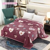 Chăn Thun Lạnh - Chăn Tuyết nhung - Chăn Lông Tuyết 2mx2m3 phù hợp cho mùa hè hoặc nằm phòng điều hòa Giá rẻ