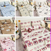 Chăn thun lạnh họa tiết hoạt hình Disney xinh xắn, bề mặt vải cotton thoáng khí an toàn cho trẻ nhỏ kích thước 2mx2m3 sh