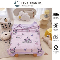 Chăn thun lạnh massa Cho Bé Kích Thước 1mx1m5, Chất Liệu Vải Thun Lạnh, chăn bông mềm mại, thoáng mát - Lena Bedding