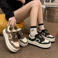 (CHÂN TO TĂNG SIZE) Giày thể thao nữ ngôi sao 2 màu siêu đẹp