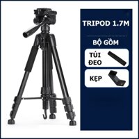 Chân Tripod 360 Đa Năng cao 1m7 Chân Máy Quay Video Chụp Ảnh Livestream Chắc Chắn Chịu Tải 4kg mẫu mới 2024 AnPhuStore