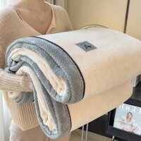 Chăn tuyết nhung dày cao cấp 200x230 Mikhome chăn lông tuyết thu đông siêu ấm mềm mịn siêu nhẹ không bai không xù