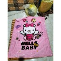 Chăn tuyết nhung trẻ em 1m x 1m4