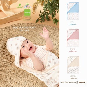 Chăn ủ cotton 2 lớp Lullaby