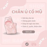 CHĂN Ủ EM BÉ CÓ MŨ MINIZONE