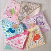 Chăn ủ/ khăn choàng Carter 2 lớp cotton