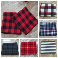 Chăn văn phòng, Chăn nỉ kẻ 2 lớp hàng VNXK loại M6 x 2M