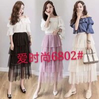 Chân váy 4 tầng- kèm video