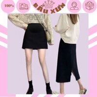 chân váy bầu ummi dáng chữ A kiểu dáng thời trang phù hợp đi làm công sở đi chơi m363 váy co dãn thoải mái