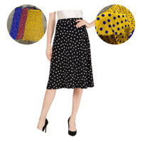 CHÂN VÁY BI MIDI KASPER THUN LADONG CAO CẤP