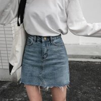 Chân váy bò dáng ngắn cá tính (ORDER) ་ 𝄒