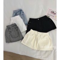Chân váy bò xòe ngắn HC 9509
