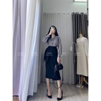 Chân váy buộc eo vạt chéo 1 lớp