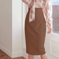 Chân Váy Bút Chì Dáng Dài sẻ sau 60cm full màu 60-2