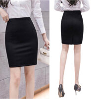 Chân váy Bút Chì Nữ AUTHENTIC TOTOSA SHOP Chân Váy Công Sở Ngắn Xẻ Sau 2 Lớp Chất Vải Co Dãn 4 Chiều Cao Cấp_CV 903