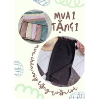 CHÂN VÁY BÚT CHÌ xẻ bên hông dáng dài 65cm