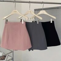 Chân váy chữ A, chân váy cạp lưng cao big size, chất kaki mềm cao cấp, hack dáng, tôn eo, nâng mông.