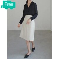 chân váy chữ A dài 55cm