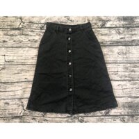 Chân váy chữ A form dài qua gối