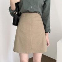 Chân Váy chữ A màu be ( Ảnh tự chụp)