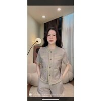 Chân váy chữ a ngắn cạp lệch chất nhung tăm có quần lót trong quần giả váy nữ năng động cá tính