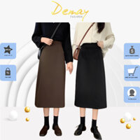 Chân váy chữ A QCCC, chân váy dài, chất dày dặn đứng dáng đừng nhầm lẫn hàng rẻ tiền