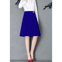 Chân Váy chữ A Xanh Côban