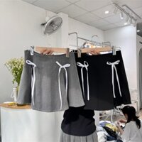 Chân váy con ong đính nơ Halinh Chân váy đính nơ cực xinh M163