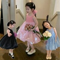 Chân Váy Công Chúa Họa Tiết Thổ Cẩm Có Dây Đeo Vai Độ Co Giãn Cao Mùa Hè Kiểu Mới Dành Cho Bé Gái 23 Tuổi