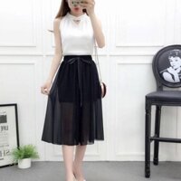 Chân váy công chúa ren