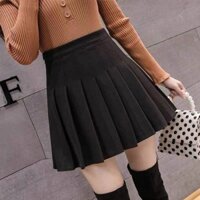 Chân váy dạ xếp ly dáng xòe siêu đẹp siêu hot [ CV20 ]
