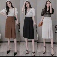 Chân váy dài MIDI ,thiết kế đẹp từ đường kim đến mũi chỉ