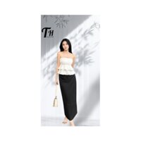 chân váy dáng suông dài