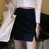 Chân váy đen ngắn