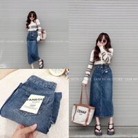 Chân váy denim nữ đỉa to #955