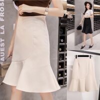 Chân váy đuôi cá dáng ngắn xinh xắn cho cô nàng công sở