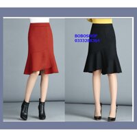 CHÂN VÁY ĐUÔI CÁ TÀ CHÉO - L - cam