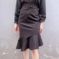 Chân váy đuôi cá vạt xéo (có bigsize)