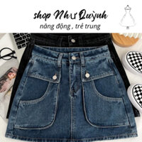 Chân Váy Jean Dáng Chữ A #Hót 2023