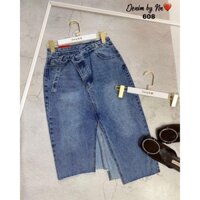 chân váy jean đỉnh của chóp