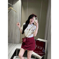 Chân váy jean ngắn túi chìm hàng L1