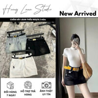 CHÂN VÁY JEAN THÊU NGỰA 2 màu