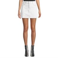 chân váy jean trắng hàng xuất dư xịn