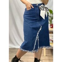 Chân váy jeans 2hand dáng chữ A