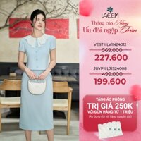 Chân váy( Juyp ôm suông ) cao cấp LAEEM LJ1S24008 chất liệu đũi cotton mát mẻ dễ mix đồ