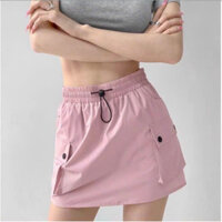 CHÂN VÁY KAKI LƯNG THUN DÂY RÚT