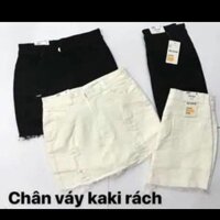 Chân váy kaki