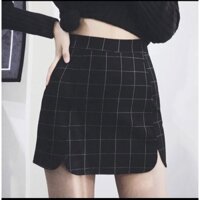 chân váy kẻ caro