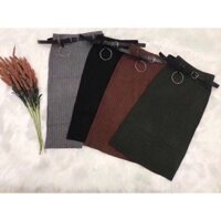 Chân váy len có đai❤️