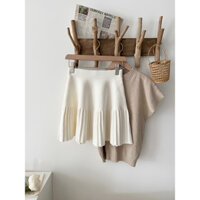 Chân Váy Len Dáng Ngắn Xoè